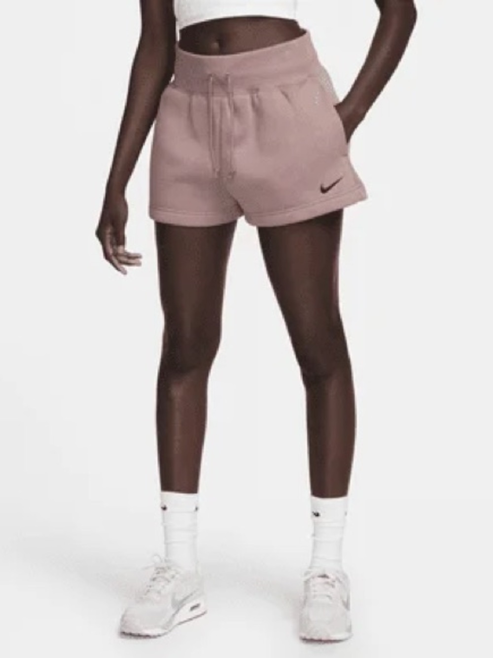 Nike Women's Mauve Athletic Shorts